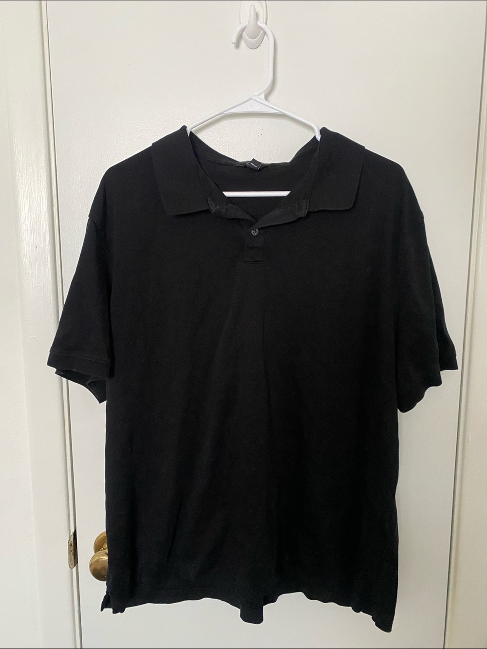 Banana Republic Black Men's Polo Shirt